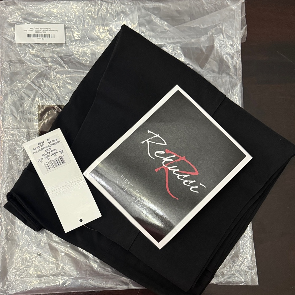 Rekucci Black Ease Into Comfort Boot Cut Pants size 12P